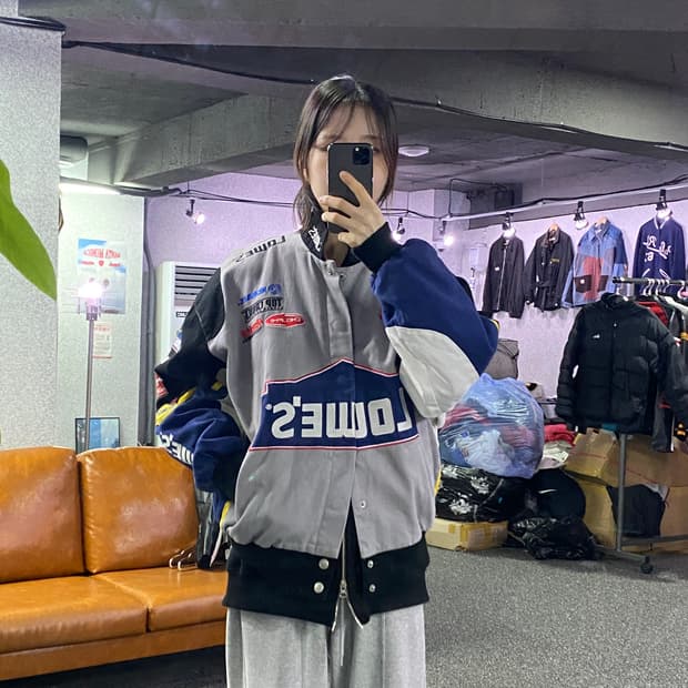 로우스 스폰서 멀티패치 레이싱자켓 B3255