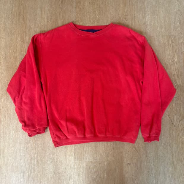 90s 엘엘빈 더블페이스 스웻셔츠 M