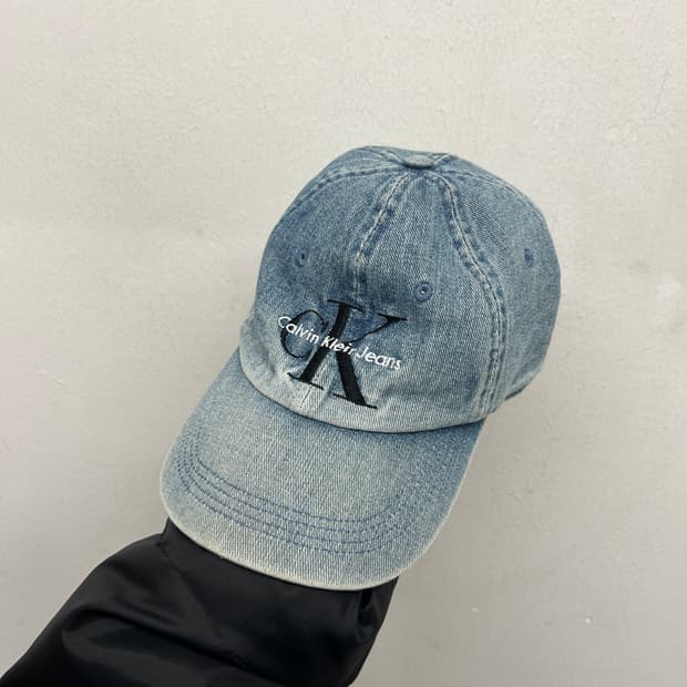 빈티지 캘빈클라인 데님 캡