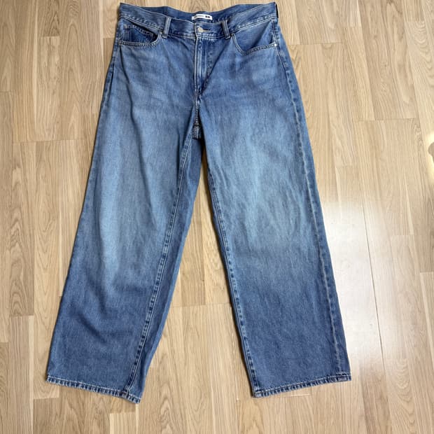 유니클로 JWA 청바지 허리단면 45cm