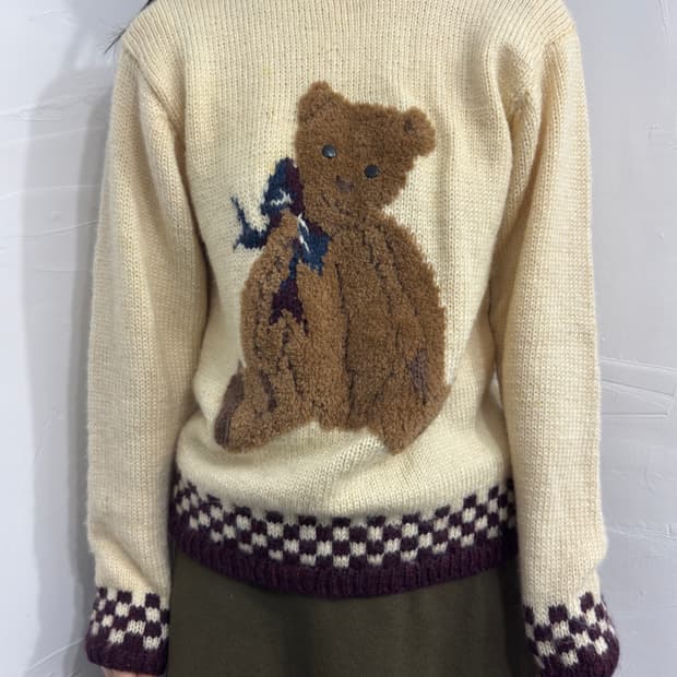teddy bear knit