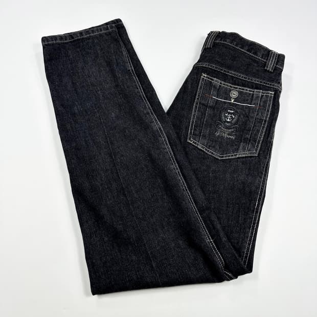 29 VTG 빈티지 앵커패치 스트레이트 생지 데님팬츠