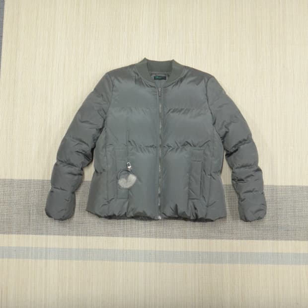 (55) 베네통 데이빗 포켓 퍼P/T경량 다운 숏패딩