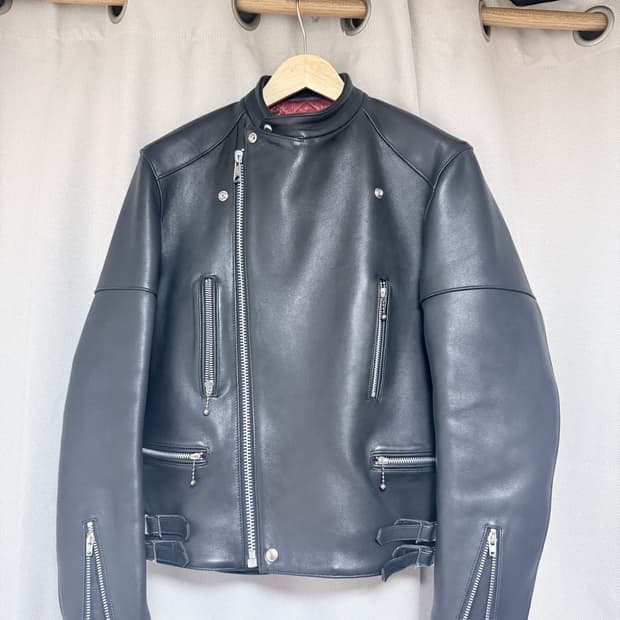SCYE 레더자켓 40