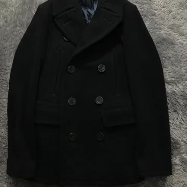 [[XS, A급] 폴로(POLO) 랄프 로렌 모직 더블코트