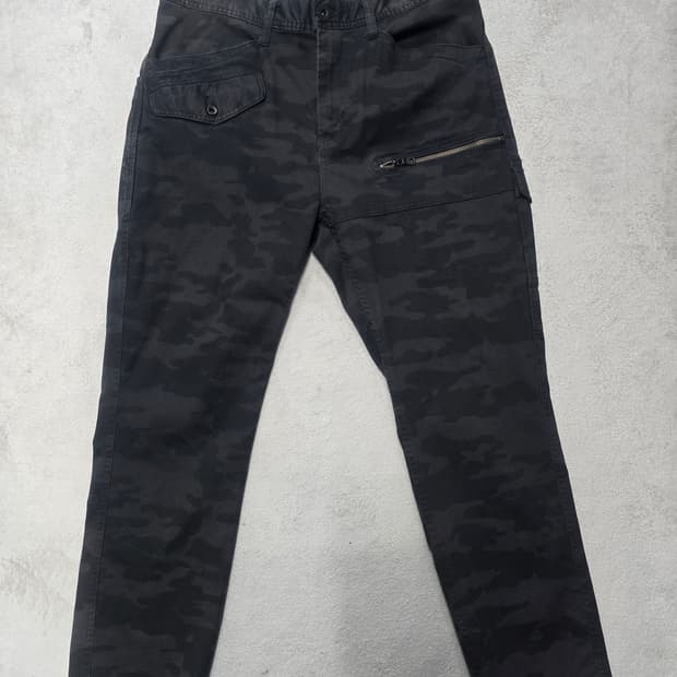 Avirex 아비렉스 밀리터리 카모 팬츠 XL