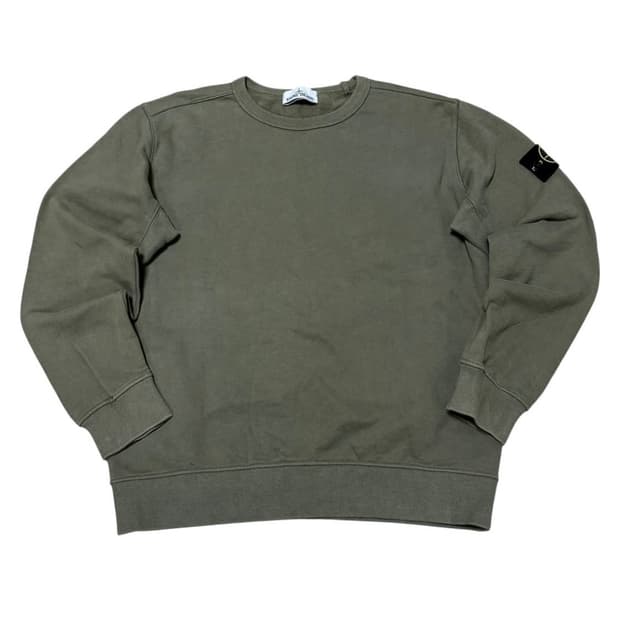 스톤 맨투맨 올리브