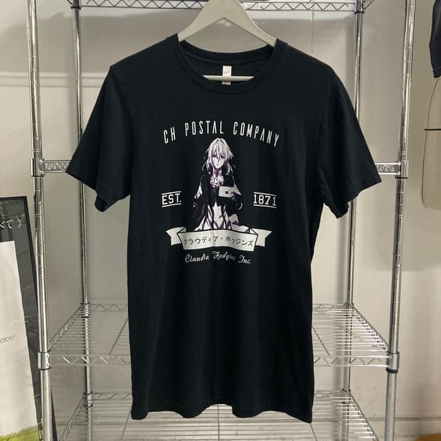 바이올렛에버가든 부틀렉 애니메이션 티셔츠
