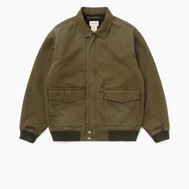 카키스 스테이션 자켓 XL 브라운