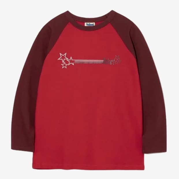 테켓 킵 래글런 롱슬리브 티셔츠