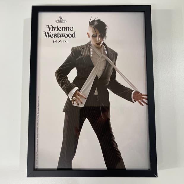 마릴린 맨슨 x 비비안웨스트우드 맨 아트 포토 2005SS