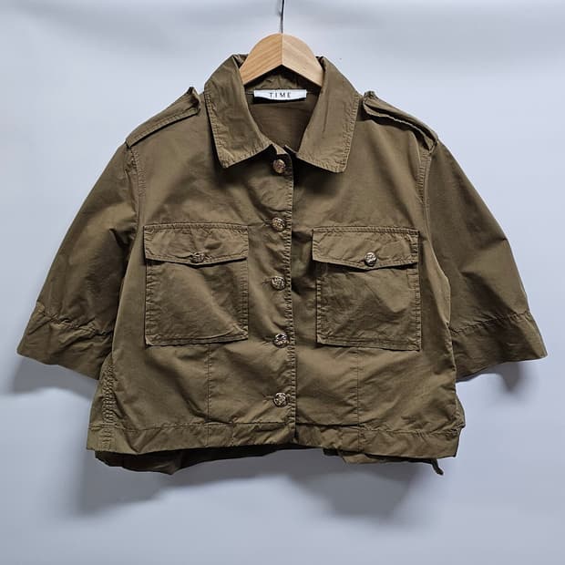 한섬 타임 22FW 크롭 자켓 F