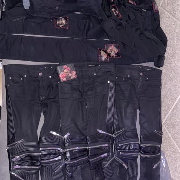 생로랑 레더패널 진