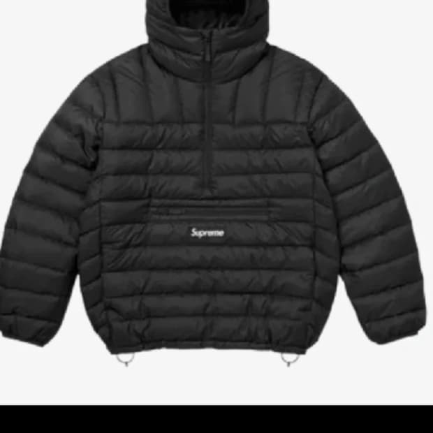 (미개봉)슈프림 마이크로 다운 하프 집
후드 풀오버 블랙-25FW