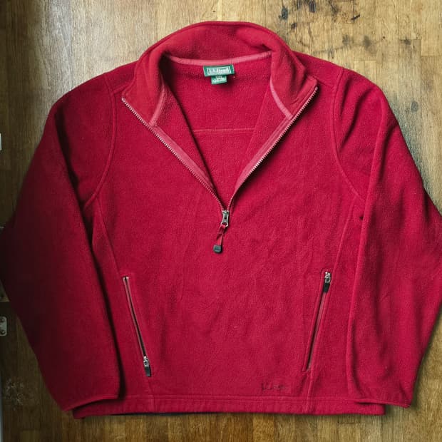 L.L.Bean 엘엘빈 집업 플리스 자켓 Made In USA 여성 OS