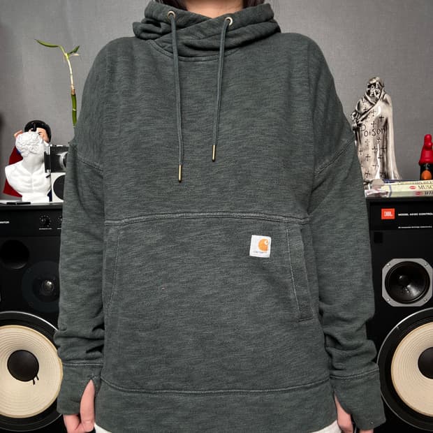 칼하트 핑거홀 후드티