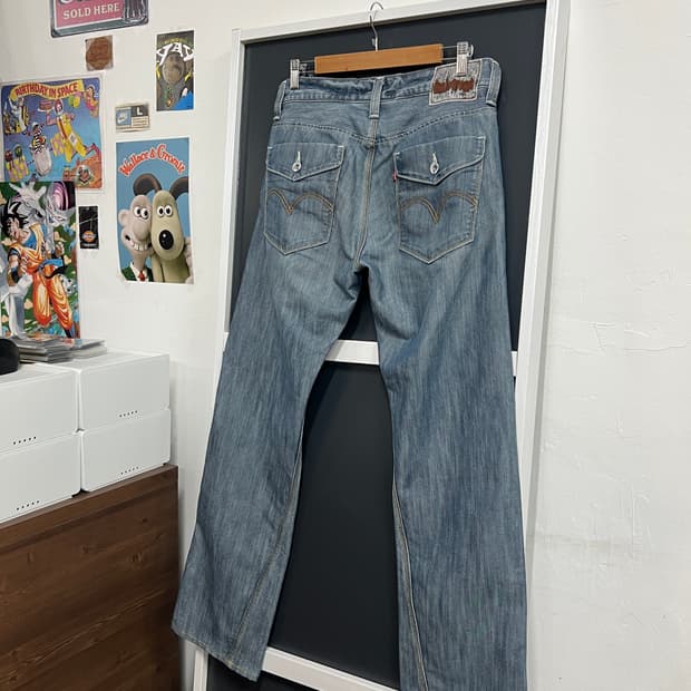 Levis 리바이스 514 슬림 스트레이트 데님 팬츠