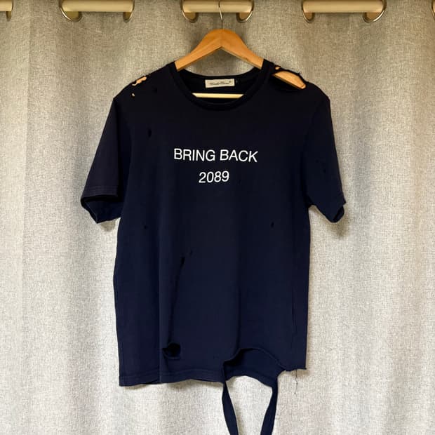 언더커버 18ss bring back 2089 티셔츠