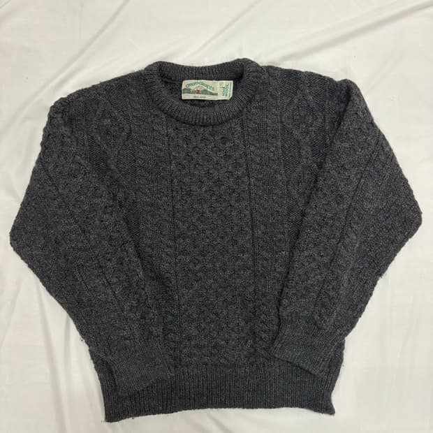 아란 크래프크 피셔맨 울 스웨터