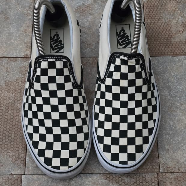 (280)반스 체커보드 슬립온