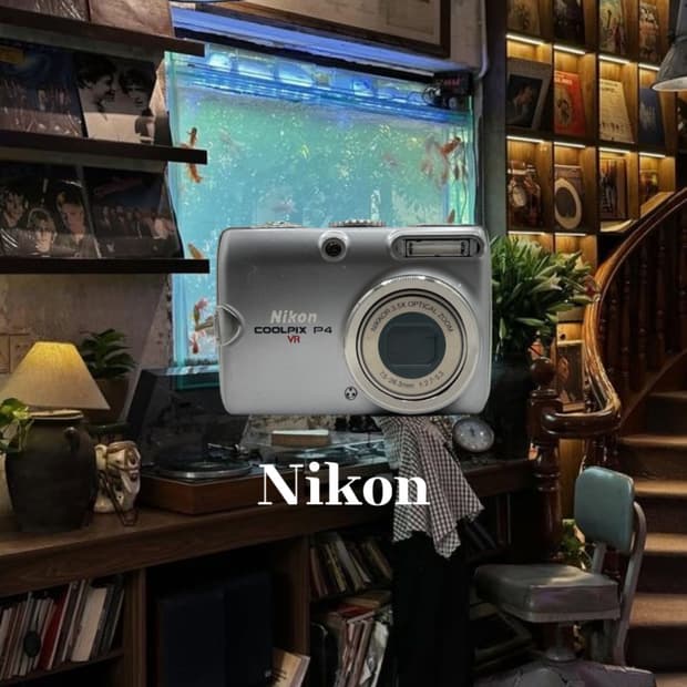 니콘 쿨픽스 p4 빈티지디카 디지털카메라