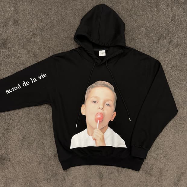 아크메드라비 ADLV 아기로고 후드티 블랙 1 [S]