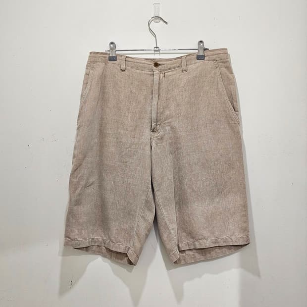 Chaps Ralph Lauren 헤링본 린넨 반바지