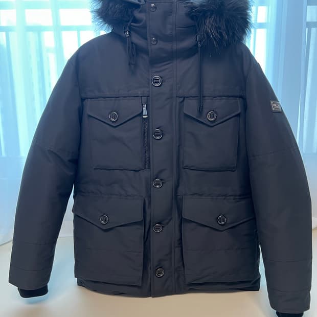 폴로 랄프로렌 남성 RLX 덕다운 퍼후드 파카 점퍼