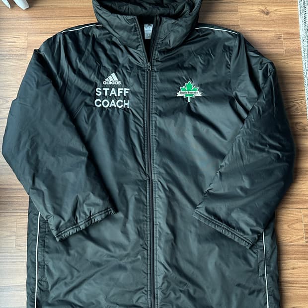 아디다스 롱패딩 벤치코트 L