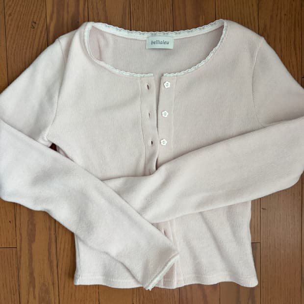 벨리아르 워니하우스 블룸가디건 윈터 핑크