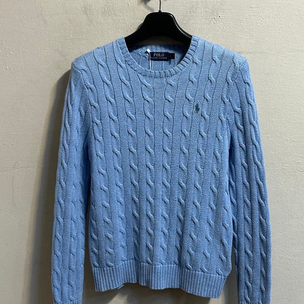폴로 랄프로렌 케이블 니트 스웨터