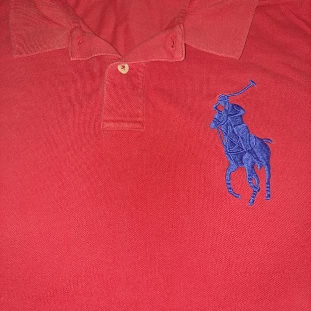 폴로 랄프로렌 빅포니 카라티 레드 M