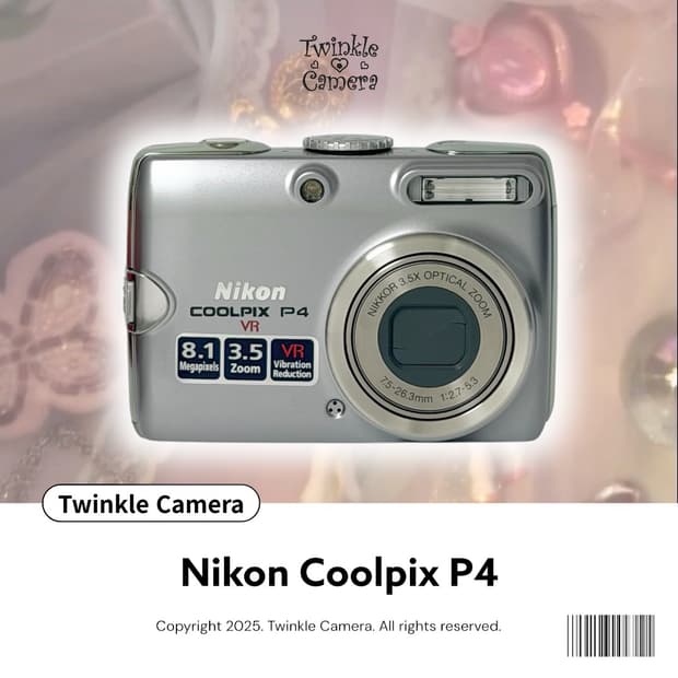 (태연/조이✨) Nikon 니콘 쿨픽스 P4