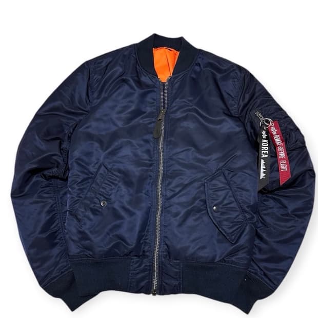 알파인더스트리 네이비 항공점퍼