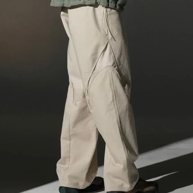 Grailz 그레일즈 아이보리 하이브리드 코듀로이 와이드 3사이즈