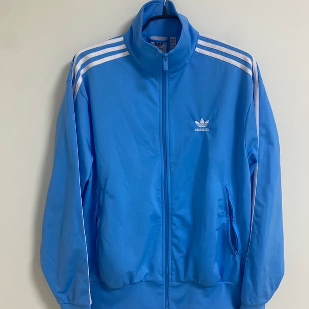 아디다스 파이어버드 져지 트랙탑 스카이블루 하늘색