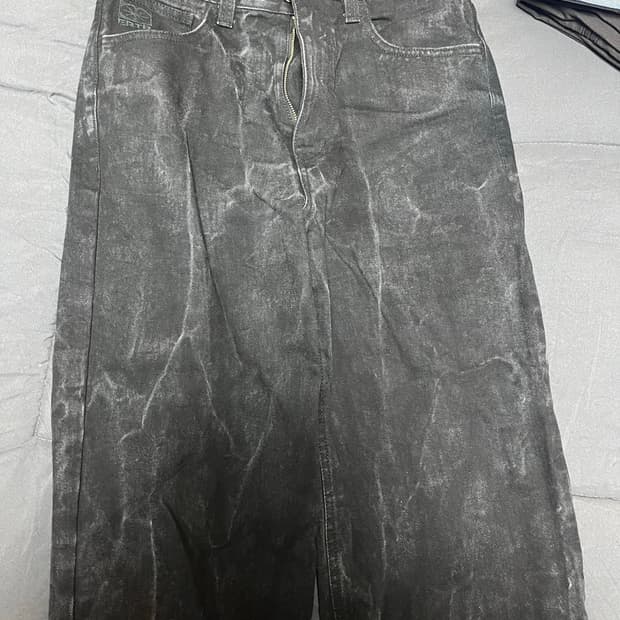 Ertr 블랙 청바지