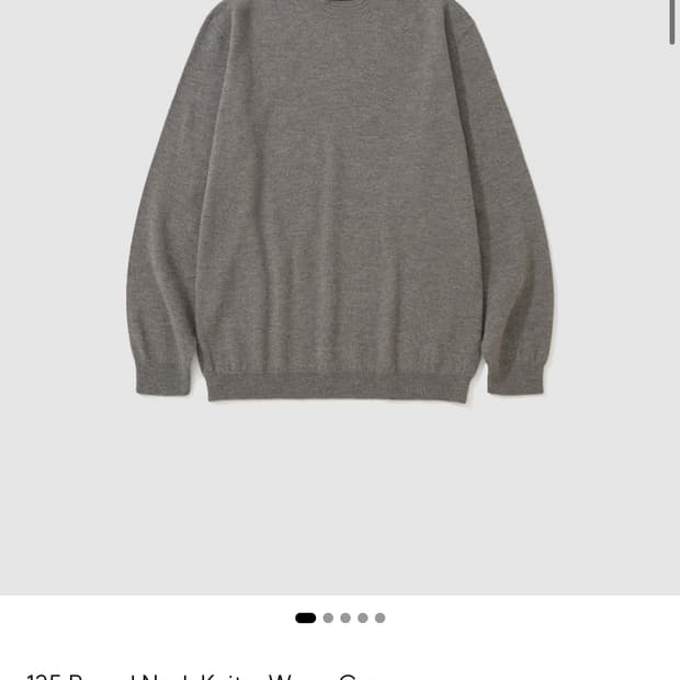 Mylibrary V넥 니트