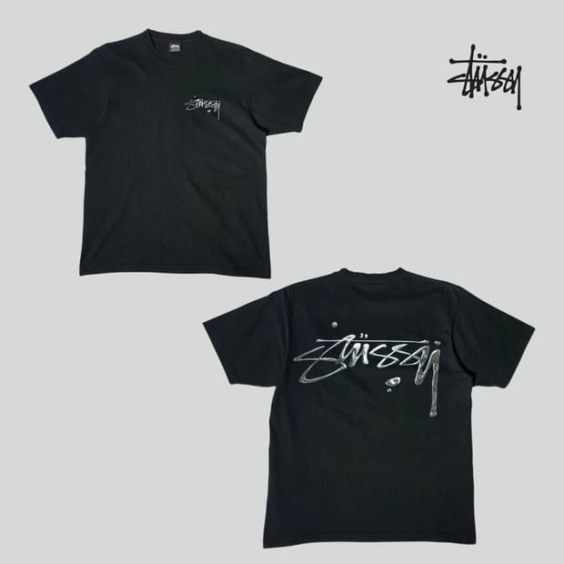 [M]스투시 머큐리 반팔 티셔츠