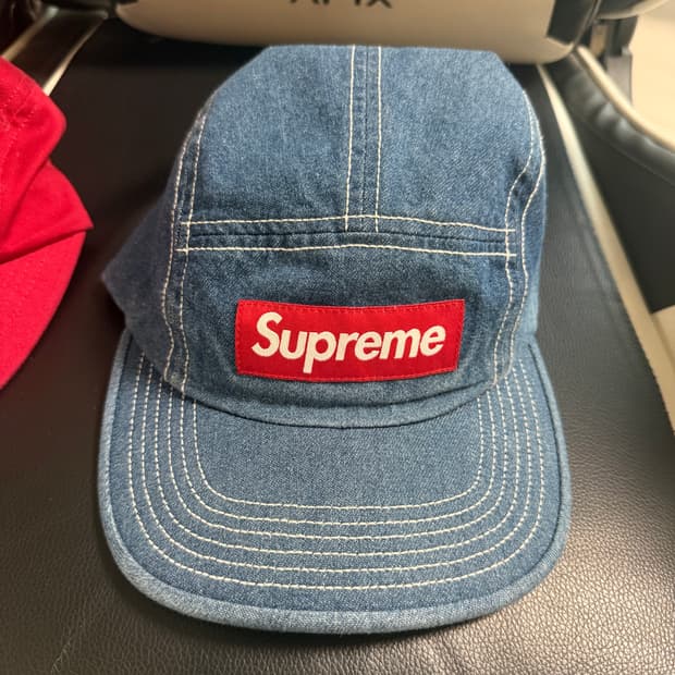 슈프림 데님 캠프캡