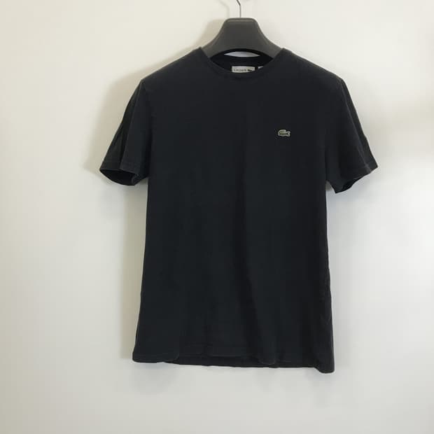 라코스테 크록 반팔티셔츠 블랙[95]