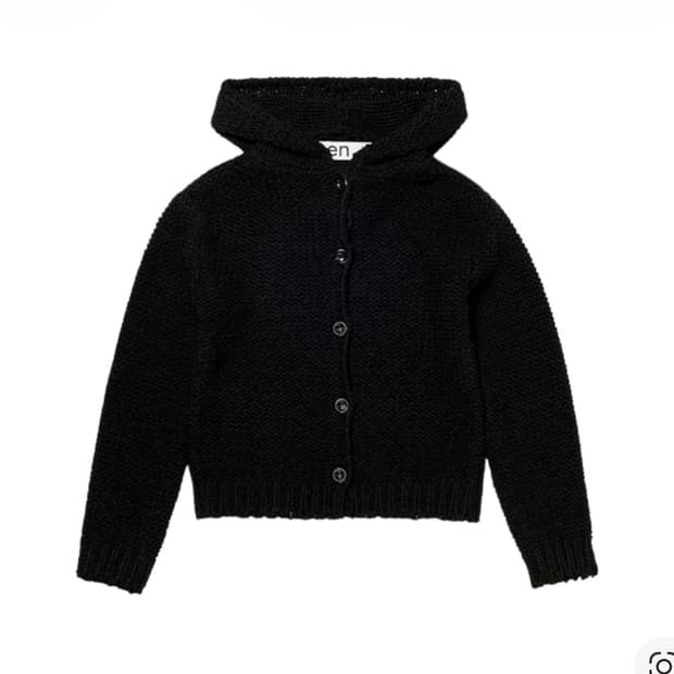 오픈와이와이 Chunky Cardigan Black