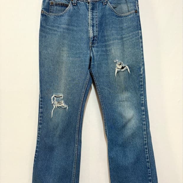 [34x30] 80‘s 리비이스 517 부츠컷 데님 팬츠