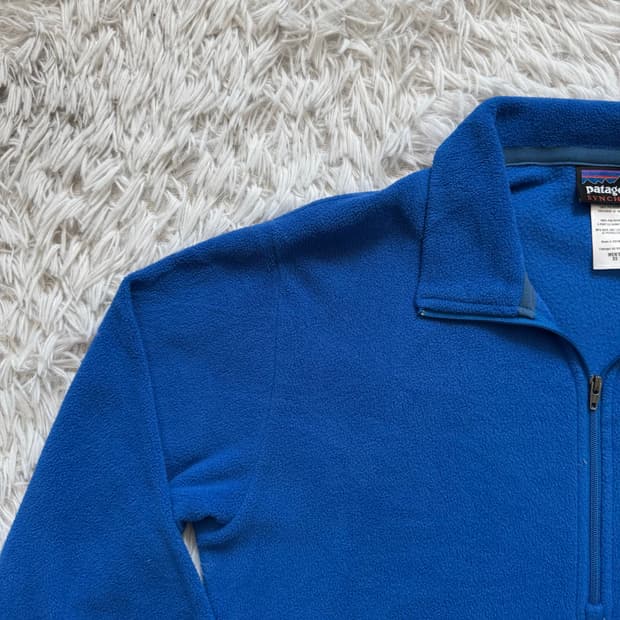 PATAGONIA 일본빈티지 집업 후리스 파타고니아 슬림핏 플리스 M 4