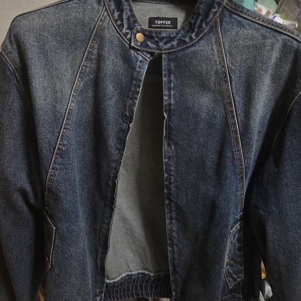 토피 라이더 데님 자켓 L