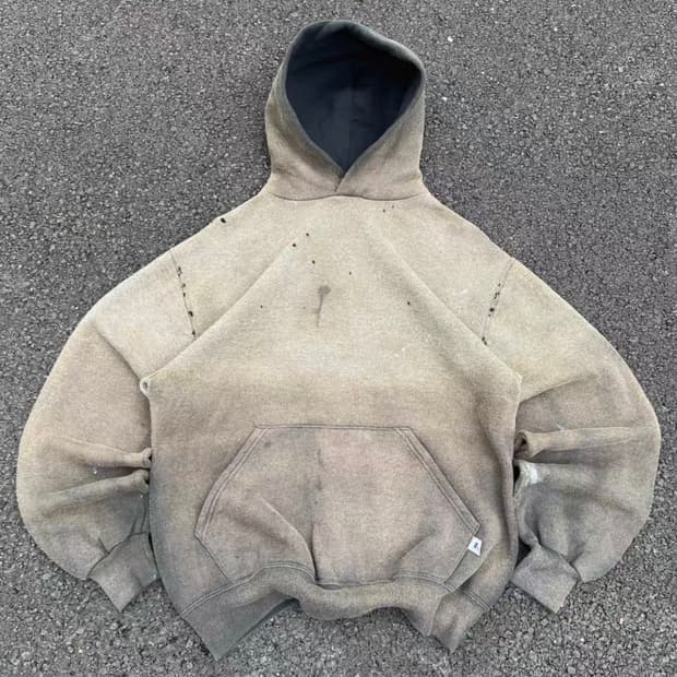 빈티지 90s Russell Faded Hoodie