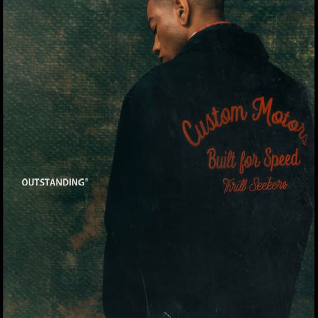 아웃스탠딩 - 드리즐러 자켓 블랙 M사이즈