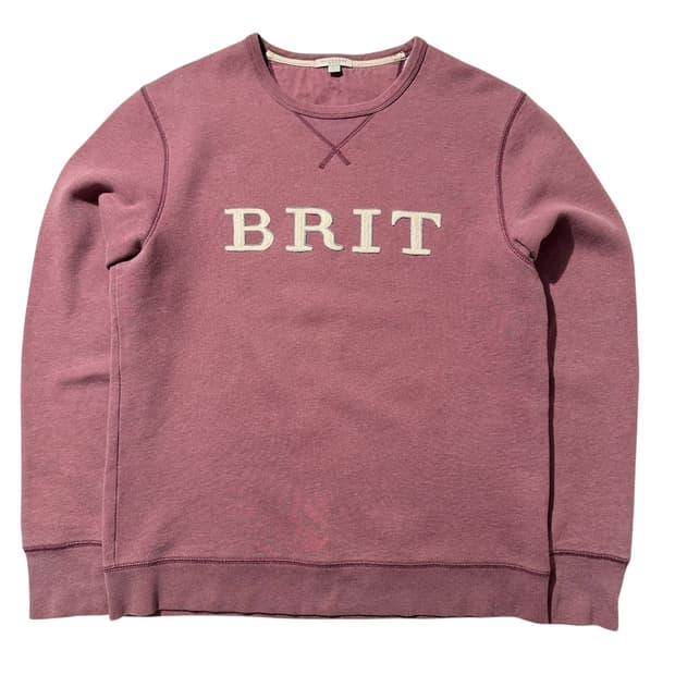 버버리 BRIT 로고 맨투맨