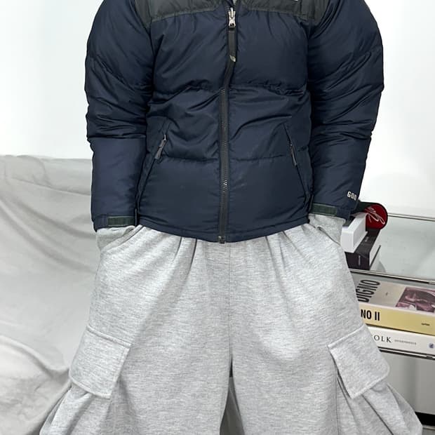 노스페이스 600 눕시 패딩 L