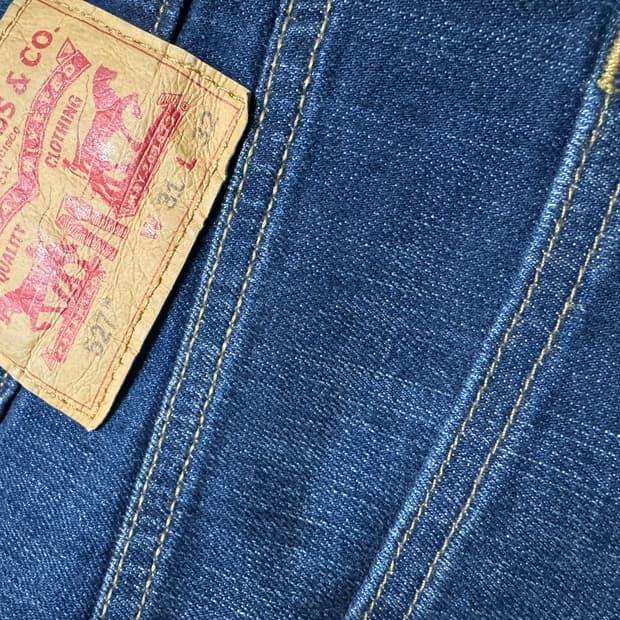 리바이스 527 청바지 31x32